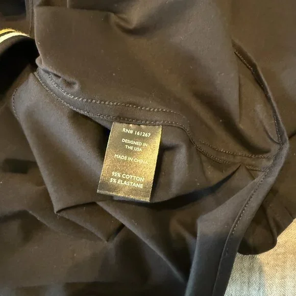 St33le short sleeve black button down - NWOT - Picture 3 of 5